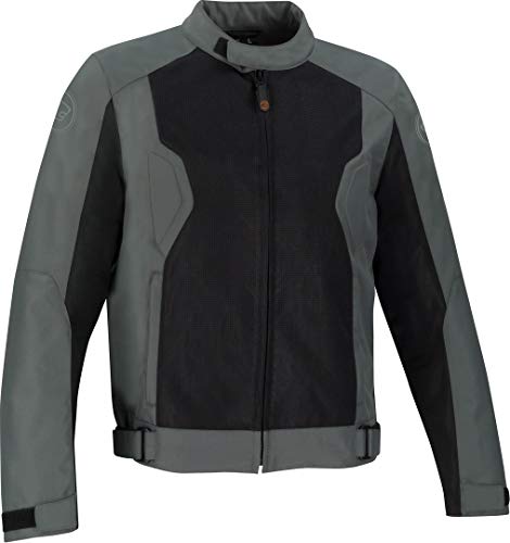 Chaqueta moto Bering RIKO Gris/Negro, Gris/Negro, 3XL