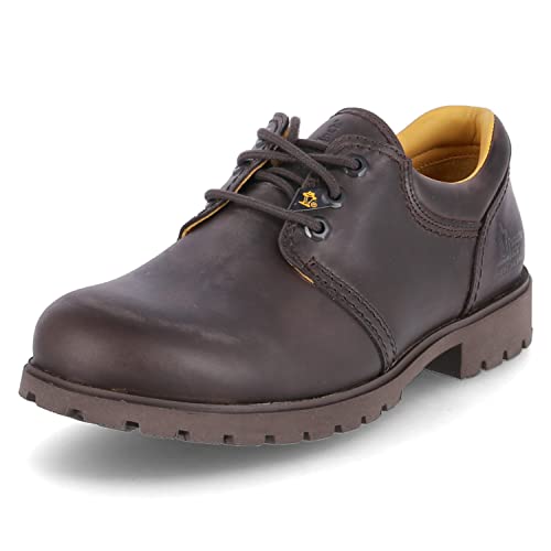 Panama Jack Panama C2 0201 - Zapatos de cordones para hombre, color Marrón (Brown C2) talla 43