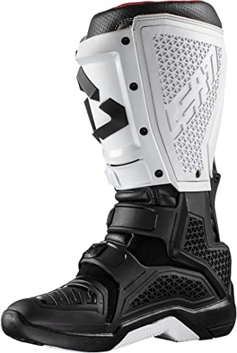 Leatt GPX 5.5 FlexLock Botas de Motocross (Black/White,47)