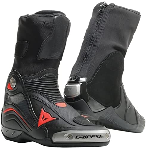 Dainese Axial D1 Air Botas de moto (Black/Red,42)