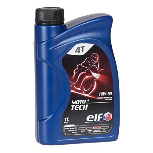 Elf Aceite de motor Moto 4 TECH 10W-50 en caja de 1 l