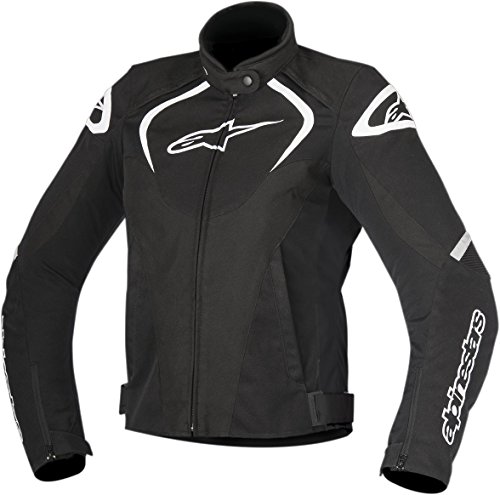 Alpinestars Women's Stella T-Jaws Waterproof Jacket(Black/White,X-Large)