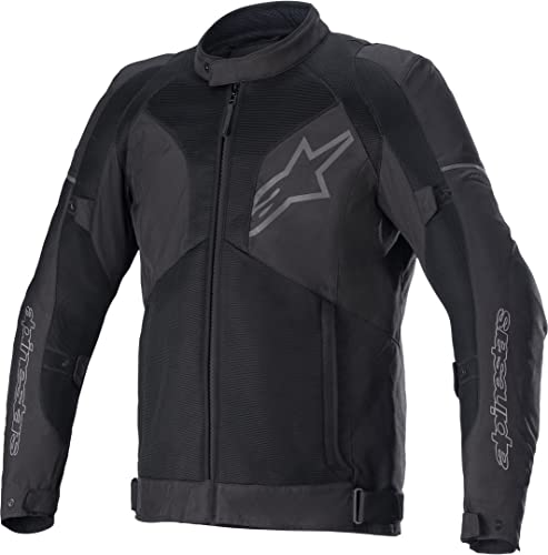 Alpinestars Viper V3 Air-Chaqueta Textil para Moto Cuero de, Negro/Gris/Blanco, 56 Unisex Adulto