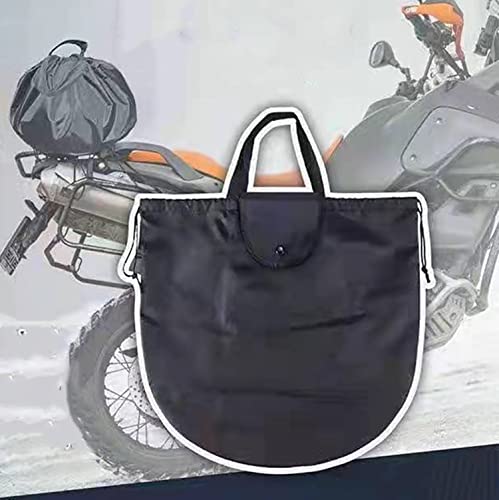 Mochila Impermeable para Moto Mochila de Casco para Moto bicicletta Universal Bolsa de Almacenamiento Moto para Viajes Camping Ciclismo