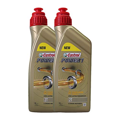 Aceite de motor 2 tiempos Castrol Power 1 2T 1 l 2 x 1 l