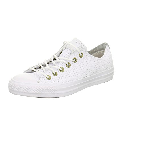 Converse All Star Ox Canvas Zapatillas Blancas-UK 3