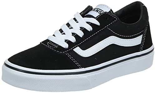 Vans Ward, Zapatillas Hombre, Suede/Canvas Black/White, 42 EU