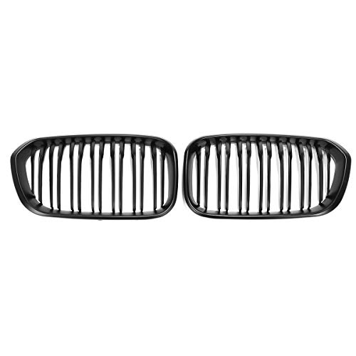 Forspero Rejilla De Parrilla para El Riñón Frente Negro Mate para BMW F20 F21 1 Series 15-17