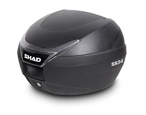 SHAD D0B34100 Baúl Moto SH34, Negro, 0