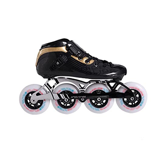 Patinillos en línea para Adultos - Speed Skating Racing Professional Diseño Elegante Rodas para Principiantes Patines Fitness Zapas de Patinaje al Aire Libre para Principiantes niñas Adolescentes