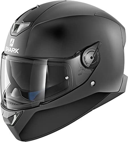 Casco de moto Shark SKWAL 2 BLANK MAT WHT LED KMA, Negro, S