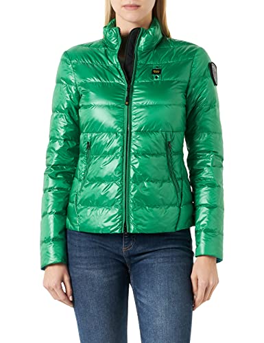 Blauer Chaqueta Corta Acolchada de Pluma, 731 Abeja Verde, L para Mujer