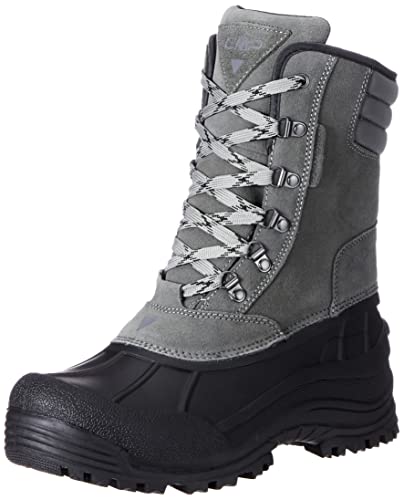 CMP Kinos WP-Botas de Nieve, Hombre, Graffite Nero, 43 EU