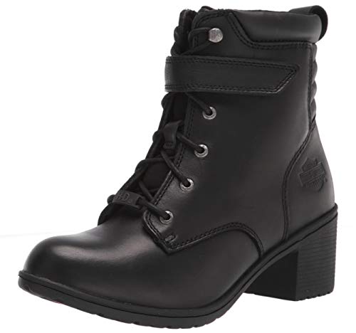 Harley Davidson Mujer Fannin 5 Inch Lace Cuero Black Botas 42 EU