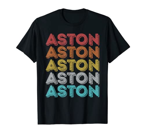 Aston retro vintage Camiseta