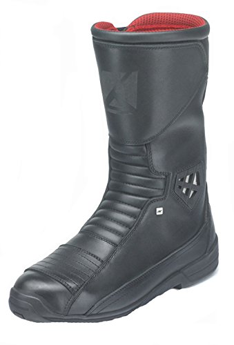 Kochmann Voyager - Botas de moto (28,5 cm), color negro