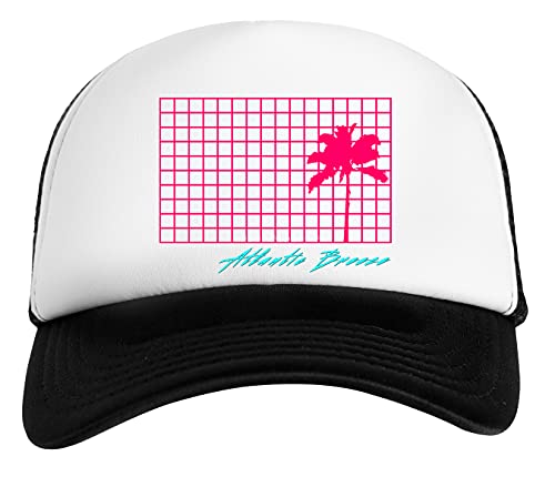 Atlantic Breeze 1980s Gorra De Béisbol Unisex Niños Blanca Negra White Black Kids Baseball Cap