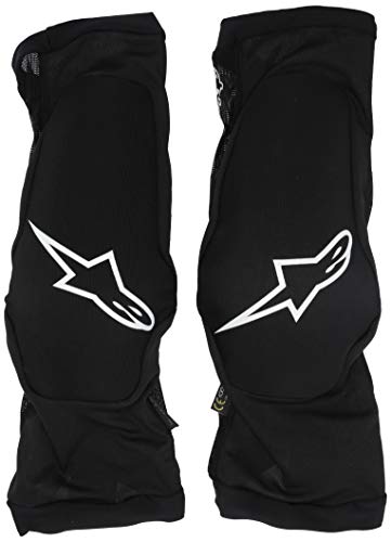 Alpinestars ALPINESTAR Paragon Plus - Protector de rodilla para hombre, color blanco y negro, talla XL