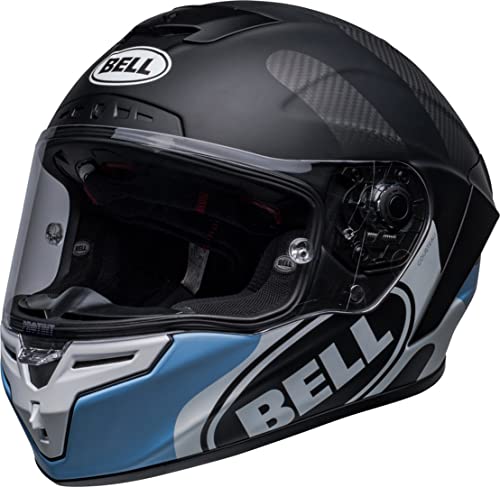 Bell Race Star Flex DLX Hello Cousteau Algae Casco (Blue/Black,XL (61/62))