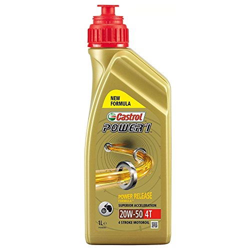 1 l, Aceite lubricante para motor Castrol Power 1 4T 20 W50