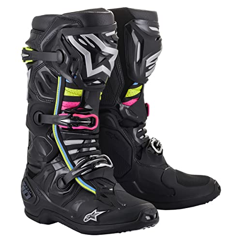 Alpinestars Tech 10 Bota Supervented, Negro Tono, 43 EU