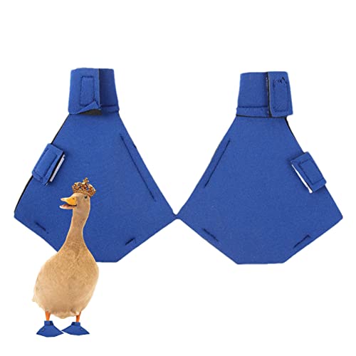 Botas de pato para mascotas, botas de pato portátiles, botas de ganso para caminar diariamente, botas antideslizantes para patos pequeños, gansos, pato al aire libre