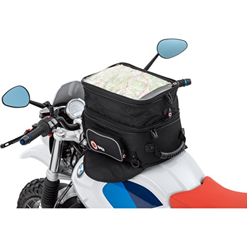 QBag Bolsa de Tanque con imán para Motocicletas Bolsa de depósito 01 imán/Correa 20-27 litros de Almacenamiento, Unisex, Multiuso, Verano, poliéster