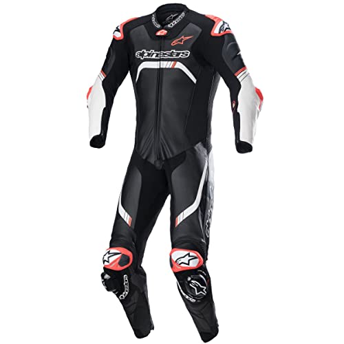 Alpinestars GP Tech 4 Motocicleta 1 Pieza Combi Moto Combi (Black/White, 56)