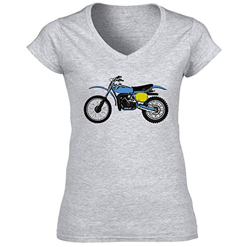 Teesandengines Bultaco pursang mkii 370 Camiseta para Mujer de Algodon Size Xlarge