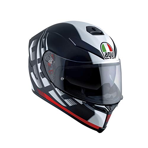 AGV Casco Moto K-5 S E2205 Multi plk, darkstorm Matt Black/Red, XL