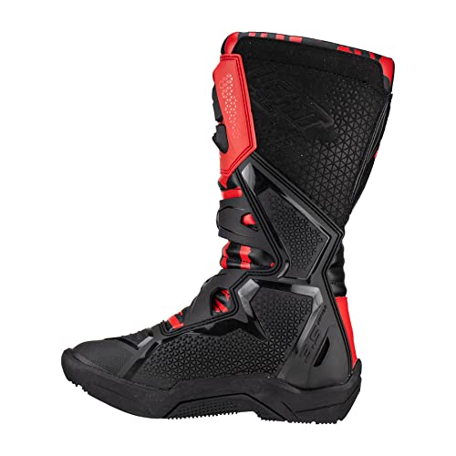 Leatt, Botas de Moto Unisex Adulto, Rosso, 33 EU