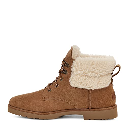 UGG Romely Heritage Lace, Bota clásica Mujer, Chestnut, 40 EU