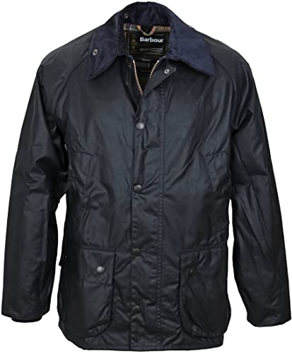 Barbour Bedale Wax Jacket Chaqueta, Azul (Navy 000), X-Large para Hombre