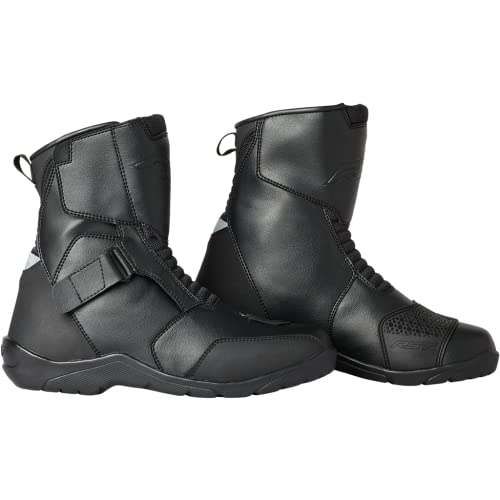 RST Axiom Mid CE Ladies WP Boot 3241 Motorcycle Motorbike Women Biker Rider Waterproof Touring Urban CE Approved Boots (Black,42)