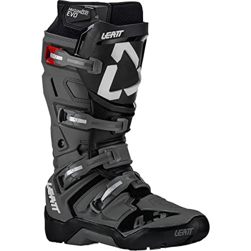 Leatt 4.5 HydraDri Botas de Motocross impermeables (Black/Gray,43)