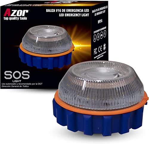 WF01A, BALIZA DE EMERGENCIA LED, Luz de emergencias V16 LED, homologada