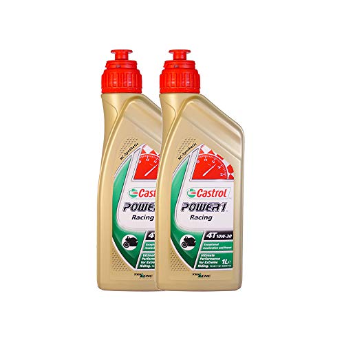 Castrol Power 1 Racing 4T 10W30 - Aceite de Motor para Motocicleta