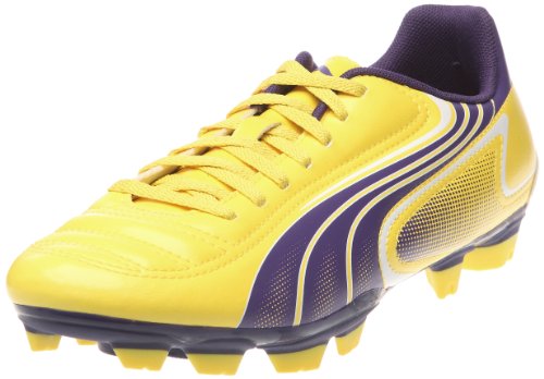 PUMA V6-11 IFG, Fútbol Unisex Adulto, Amarillo, 41 EU