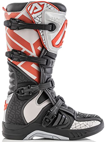 ACERBIS BOOTS X-TEAM NEGRO/GRIS, 43 EU