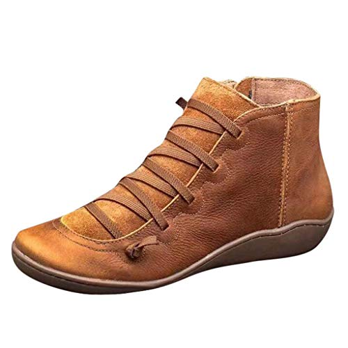 NUSGEAR 2022 Botín Militar para Mujer Botas de Nieve Zapatos para Invierno Mujer Calientes Casual Calzado Antideslizante Impermeables cordón Botines planas zapatos deportivos