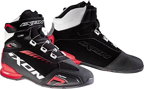 IXON 1, Botas de Motociclista Hombre, Negro, 42 EU