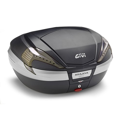 Givi V56NNT Maxia 4 Tech Monokey Baúl En Fibra Carbónica y Reflectores Transparentes