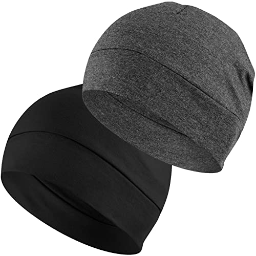 EINSKEY Gorra Running Hombre Mujer Skull Cap Transpirable Dormir Quimioterapia Gorros Multifuncional Gorro Casco para Moto, Bicicleta, Trabajo