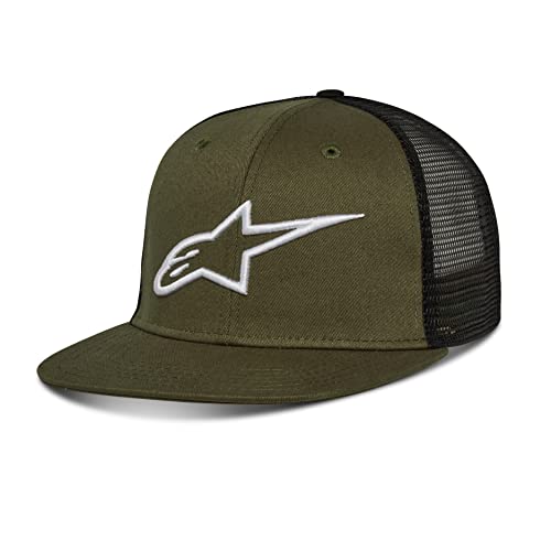 Alpinestars, Corp Trucker, Gorra De Beisbol, Militar/Negro, Os, Hombre