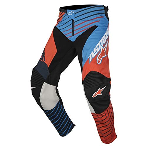 Alpinestars 2017 Motocross / MTB Pantalón De Niños - Racer Braap - teal aqua-neon naranja - Azul, 28