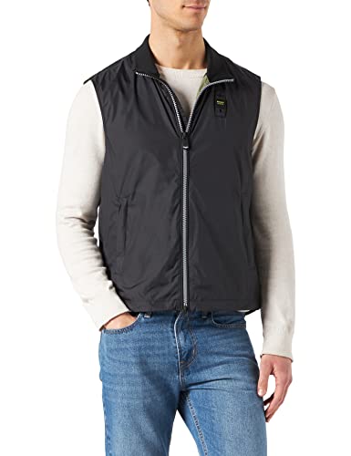 Blauer SMANICATI NASTRATO Chaqueta de transicin, 999 Negro, XXL para Hombre