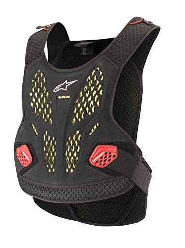 Alpinestars Sequence Protector de pecho (Black/Red,M/L)