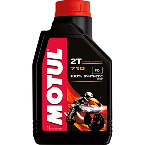 Motul 710 2T aceite sintético litros 1+ medidor dosificador para mezcla (2)