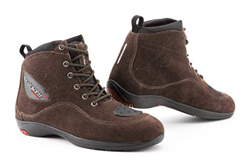 BOTAS DE MOTO DE LA MARCA SEVENTY DEGREESSD-BC8 URBAN UNISEX MARRON 39