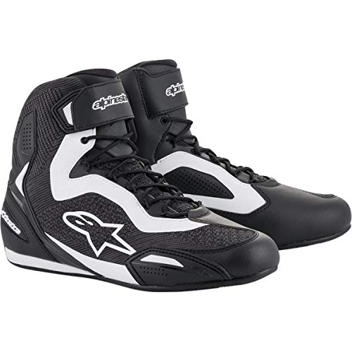 Alpinestars Faster-3 Rideknit Shoes (11, 123-Black/White/Red)